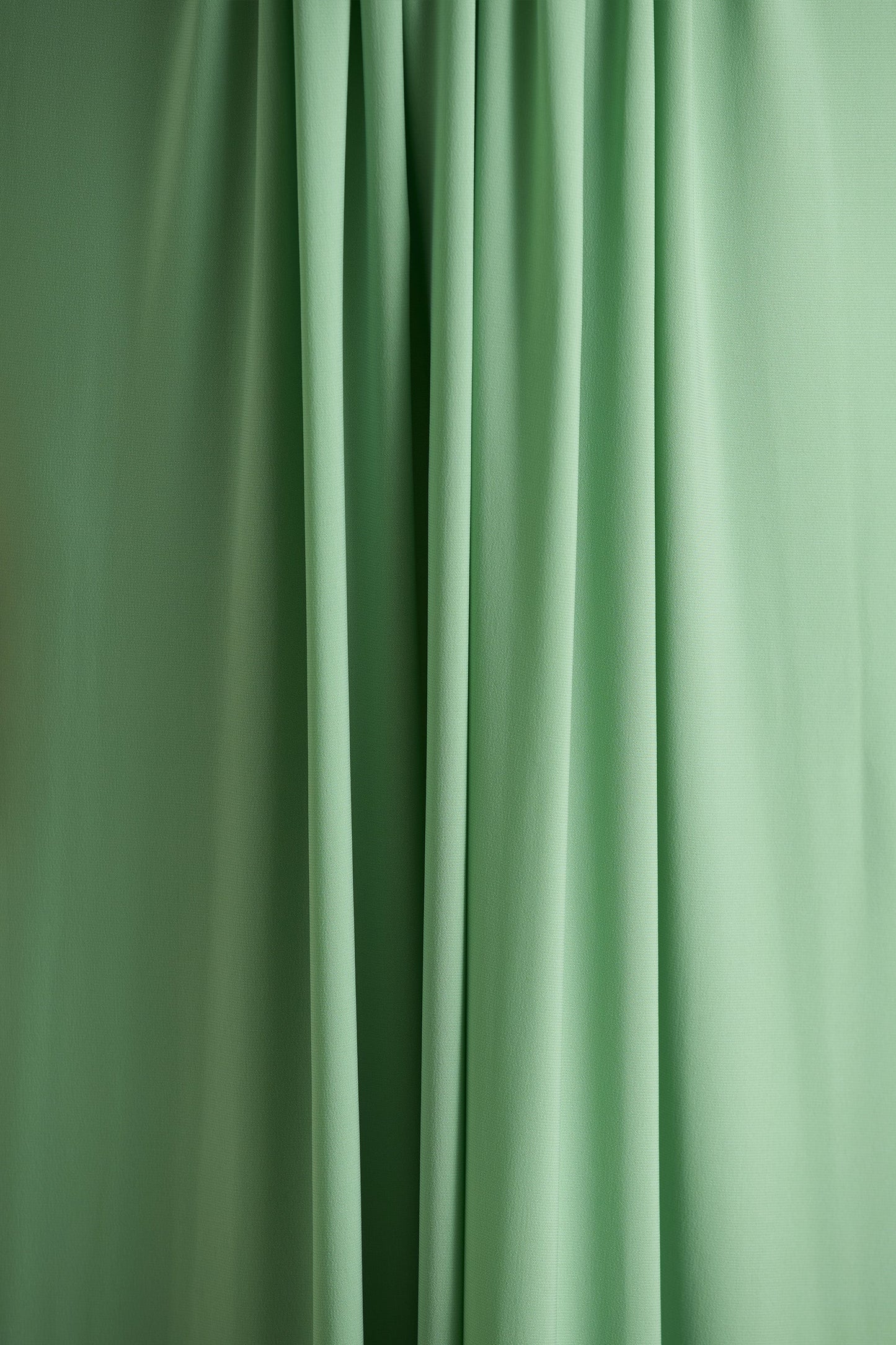 Emerelle Green High-Neck Maxi Dress